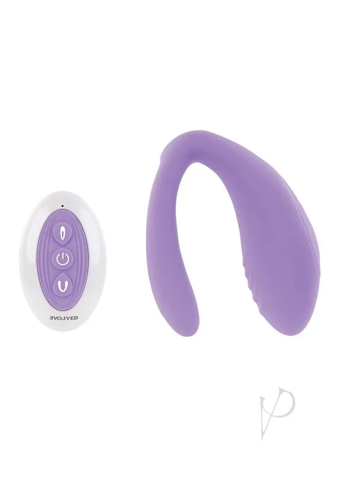 Petite Tickler Rechargeable Silicone Triple Stimulating Mini Vibrator with Remote Control Lavender Evolved Female Sex Toys