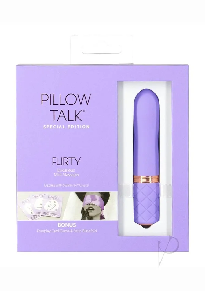 Pillow Talk Special Edition Flirty Rechargeable Silicone Bullet PurpleRose Gold Pillowtalk Vibrators Pillow Talk Special Edition Flirty Rechargeable Silicone Bullet PurpleRose Gold Pillowtalk Vibrators