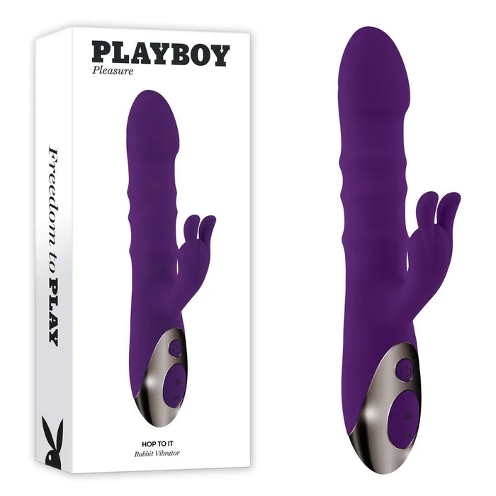 Playboy Pleasure Vibrators Playboy Pleasure HOP TO IT Rabbit Vibrator