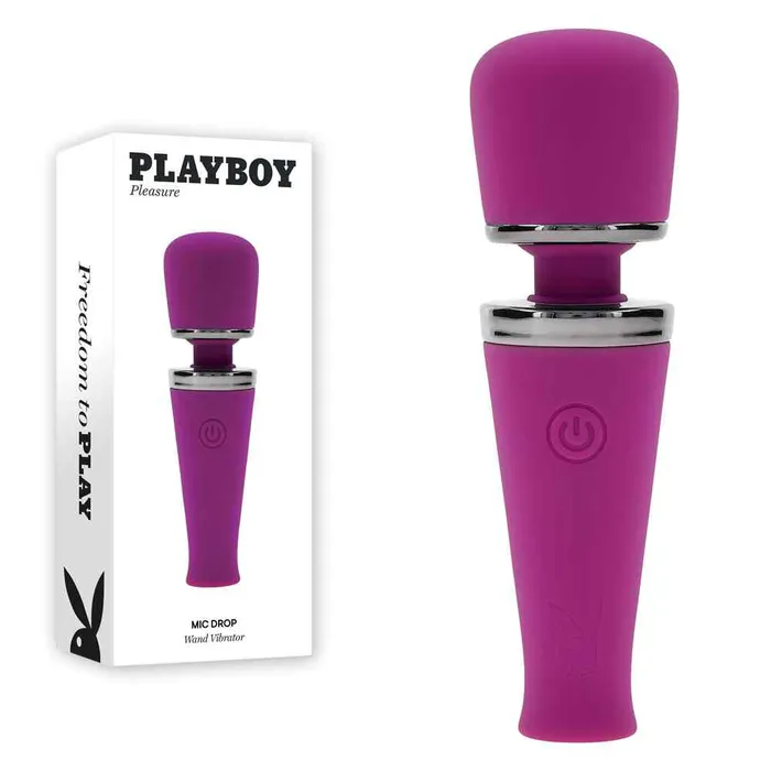 Playboy Pleasure Vibrators Playboy Pleasure MIC DROP Wand Vibrator