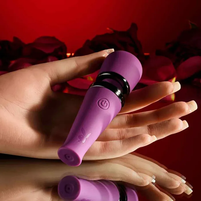 Playboy Pleasure Vibrators Playboy Pleasure MIC DROP Wand Vibrator