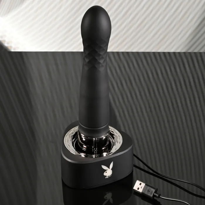 Playboy Pleasure Vibrators Playboy Pleasure Pleasure Zone Thrusting Vibrator