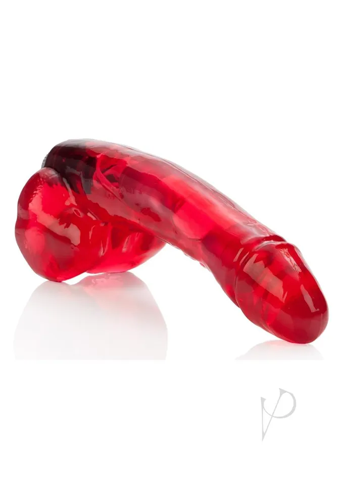 Playful Dongs Vibrators Cherry Scented MultiSpeed Vibro Dong Red