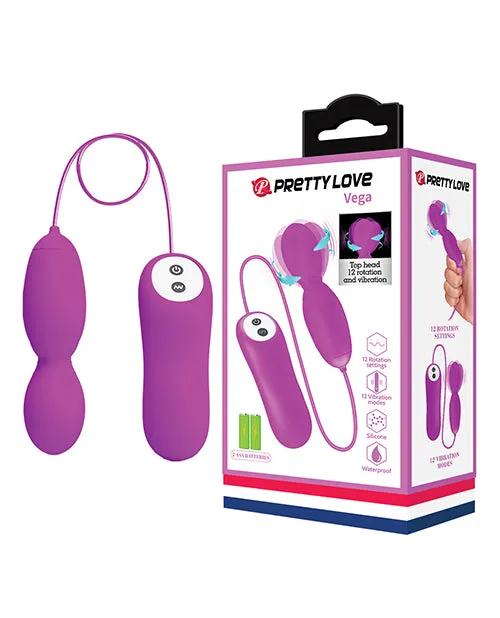 Pretty Love Vibrators Pretty Love Vega Rotating Head Mini Wand Fuchsia Pretty Love Vibrators Pretty Love Vega Rotating Head Mini Wand Fuchsia