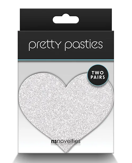 Pretty Pasties Vibrators Pretty Pasties Glitter Hearts RedSilver Pretty Pasties Vibrators Pretty Pasties Glitter Hearts RedSilver