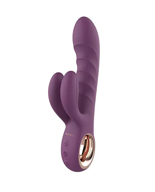 Prive Vibrators PRIVE Super Rabbit Vibrator Purple
