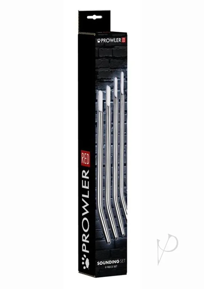 Prowler Red Anal Prowler RED Stainless Steel Sounding Set 9 piece