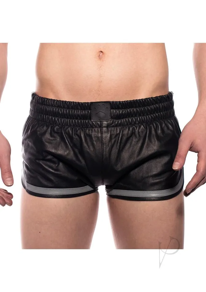 Prowler RED Leather Sport Shorts Small BlackGray Prowler Red Anal