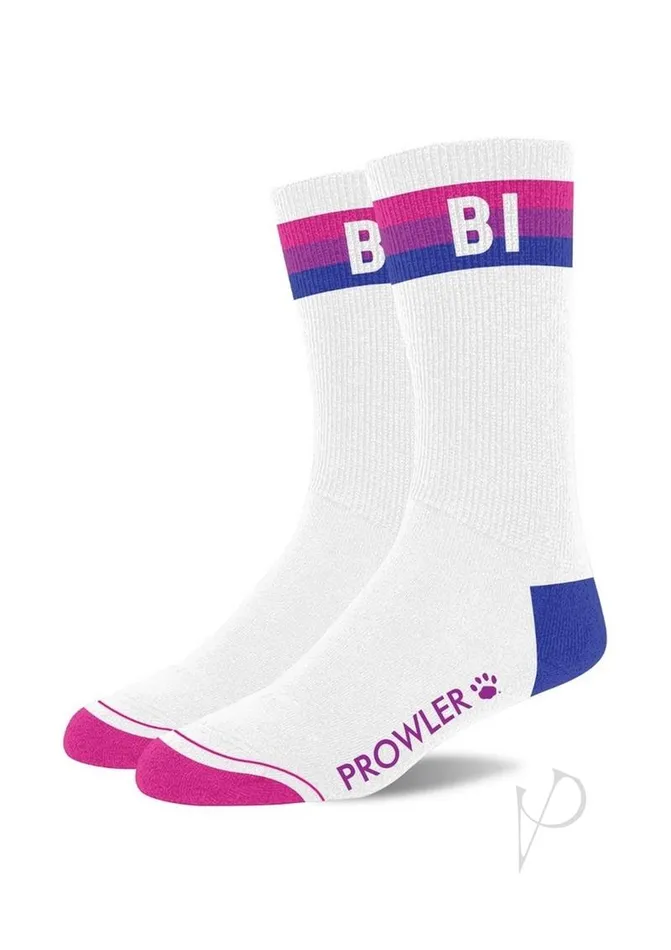 Prowler Vibrators Prowler Bi Socks WhiteMulticolor