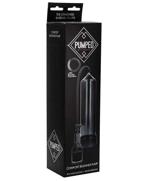 Pumped Pumped By Shots Comfort Beginner Penis Pump Black Male Sex Toys Pumped Pumped By Shots Comfort Beginner Penis Pump Black Male Sex Toys