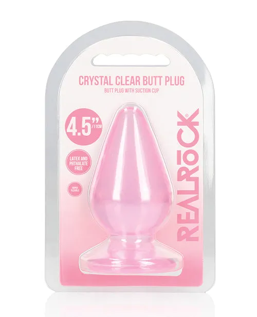 Real Rock Anal RealRock Crystal Clear Anal Plus 45in Pink