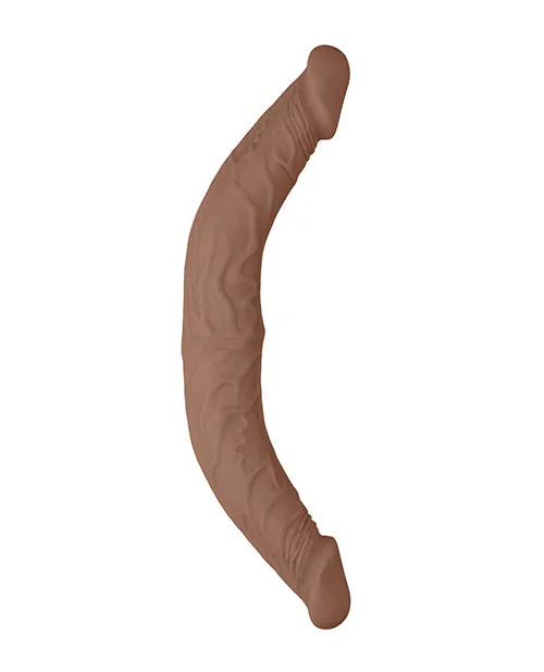 RealRock Skin Realistic Double Dildo 14in Caramel Real Rock Dildos RealRock Skin Realistic Double Dildo 14in Caramel Real Rock Dildos