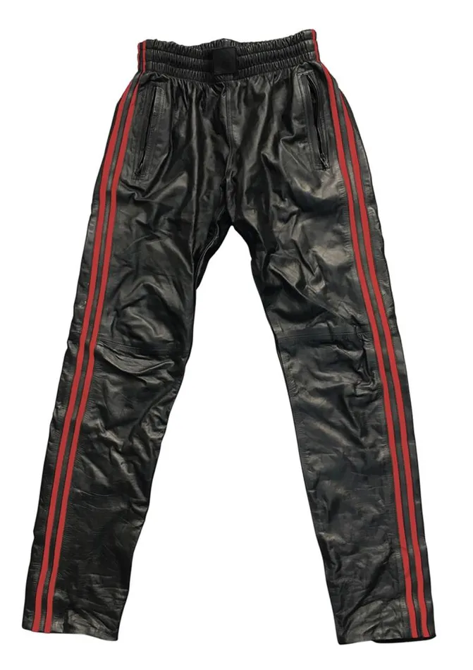 Restraints Prowler Red Prowler RED Leather Joggers XLarge BlackRed