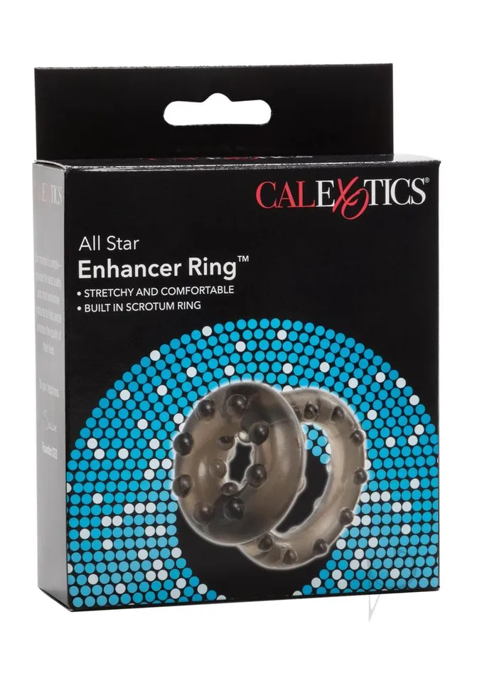 Rings Male Sex Toys All Star Enhancer Ring Cock Ring Smoke