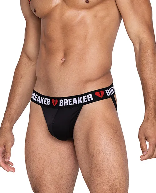 Roma Confidential Anal Heartbreaker Jockstrap wContoured Pouch Elastic Rear Straps BlackRed MD Roma Confidential Anal Heartbreaker Jockstrap wContoured Pouch Elastic Rear Straps BlackRed MD