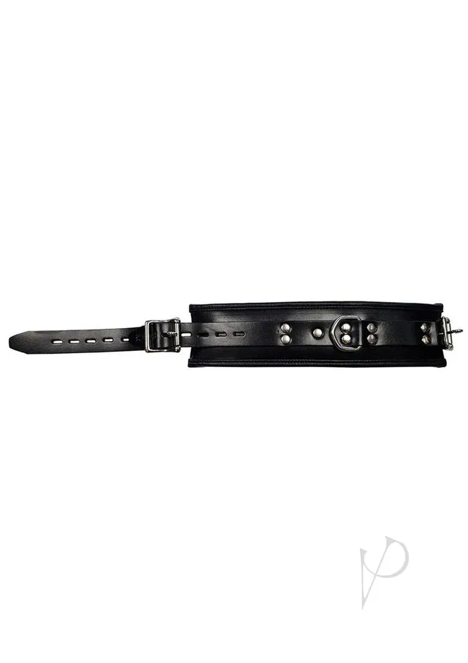 Rouge Restraints Rouge Leather Padded Range Extender Black Rouge Restraints Rouge Leather Padded Range Extender Black