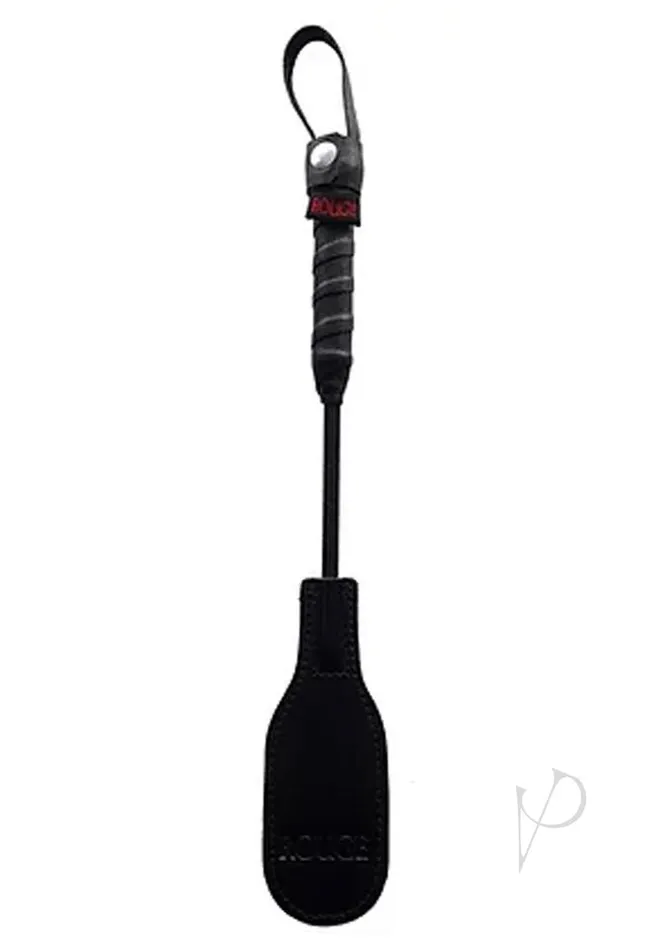 Rouge Rouge Mini Leather Oval Paddle Black Restraints