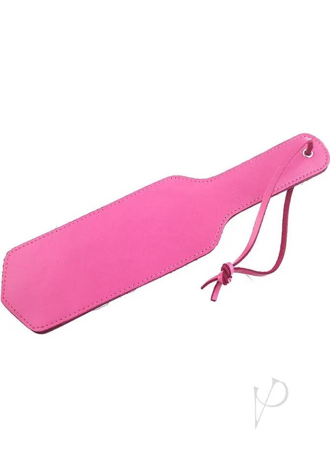 Rouge Vibrators Rouge Leather Paddle Pink