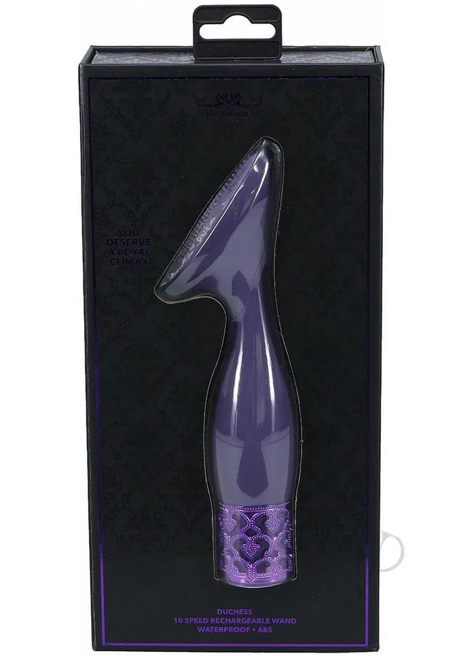 Royal Gems Vibrators Royal Gems Duchess Silicone Rechargeable Vibrator Purple Royal Gems Vibrators Royal Gems Duchess Silicone Rechargeable Vibrator Purple
