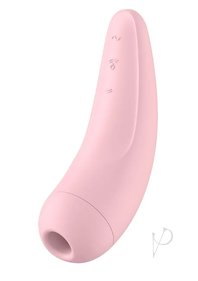 Satisfyer Curvy 2 Rechargeable Silicone Clitoral Stimulator Pink Satisfyer Vibrators Satisfyer Curvy 2 Rechargeable Silicone Clitoral Stimulator Pink Satisfyer Vibrators
