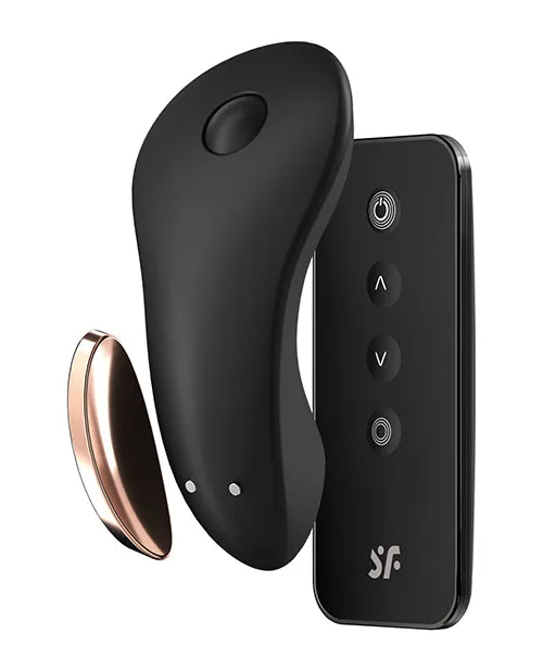 Satisfyer Little Secret Panty Vibrator Black Satisfyer Vibrators