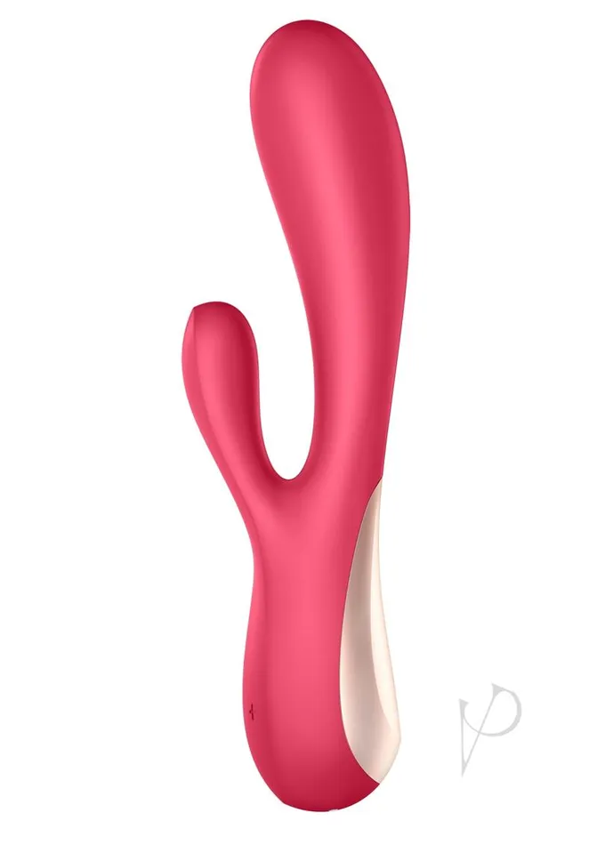 Satisfyer Mono Flex Rechargeable Silicone Rabbit Vibrator Red Satisfyer Vibrators