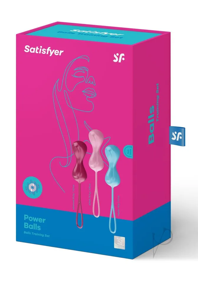 Satisfyer Power Balls Set of 3 Female Stimulator Satisfyer Anal
