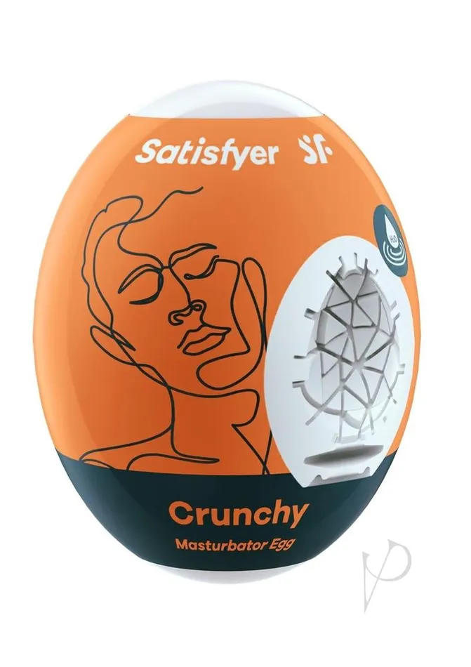 Satisfyer Satisfyer Masturbator Egg 3 Pack Set Crunchy Orange Male Sex Toys Satisfyer Satisfyer Masturbator Egg 3 Pack Set Crunchy Orange Male Sex Toys