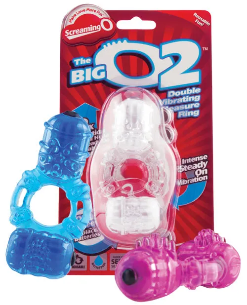 Screaming Big O 2 Asst Colors Screaming O Dildos