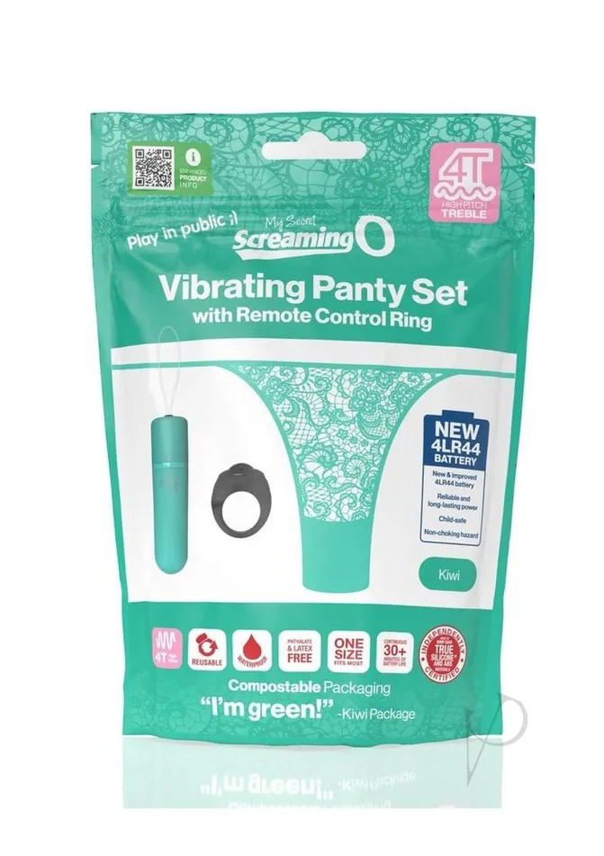 Screaming O My Secret 4T Panty Vibe with Remote Control Kiwi Screaming O Female Sex Toys Screaming O My Secret 4T Panty Vibe with Remote Control Kiwi Screaming O Female Sex Toys