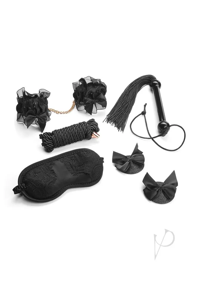 Secret Kisses Couples Secret Kisses Midnight Special Set Bondage 5 Piece Collection Black Secret Kisses Couples Secret Kisses Midnight Special Set Bondage 5 Piece Collection Black