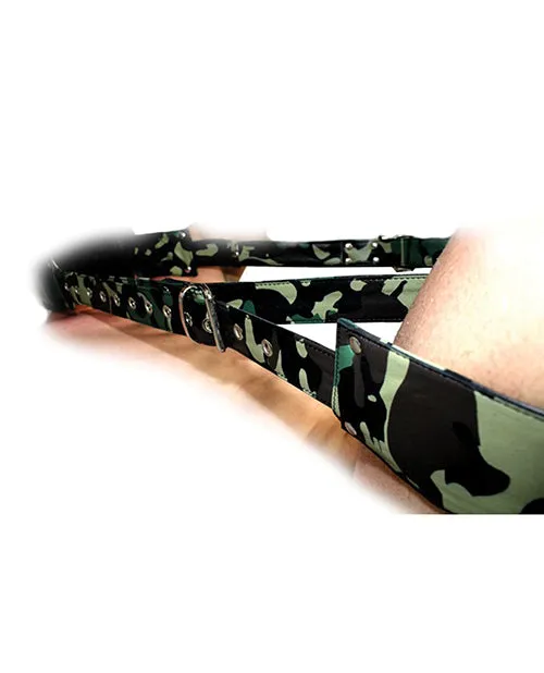 Sensual Sin Male Sex Toys Sensual Sin Leather Adjustable Travel Sling Camo Sensual Sin Male Sex Toys Sensual Sin Leather Adjustable Travel Sling Camo