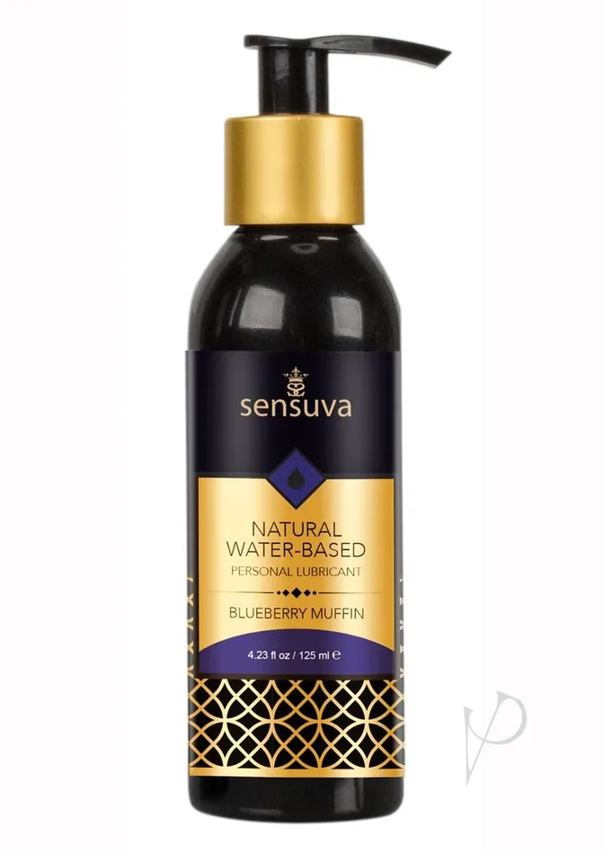 Sensuva Lubricants Sexual Health Wellbeing Sensuva Natural Water Based Blueberry Muffin Flavored Lubricant 4oz Sensuva Lubricants Sexual Health Wellbeing Sensuva Natural Water Based Blueberry Muffin Flavored Lubricant 4oz