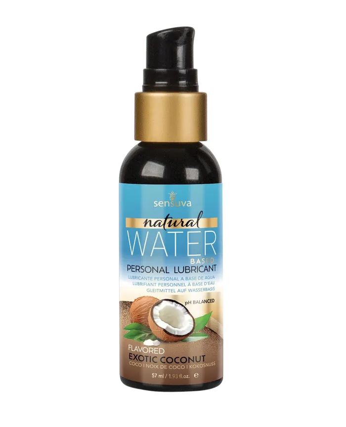 Sensuva Natural Water Based Exotic Coconut Flavored Lubricant 2oz Sensuva Lubricants Sexual Health Wellbeing Sensuva Natural Water Based Exotic Coconut Flavored Lubricant 2oz Sensuva Lubricants Sexual Health Wellbeing