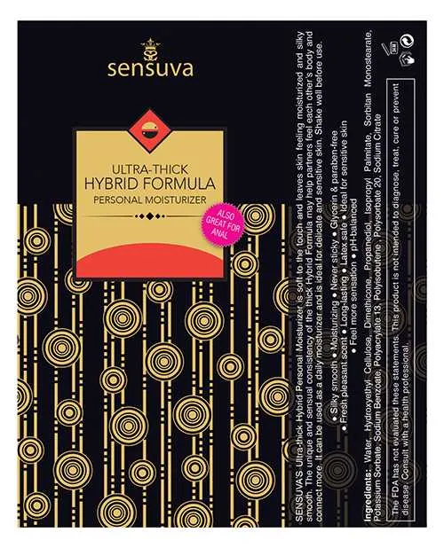 Sensuva Ultra Thick Hybrid Personal Moisturizer 17 oz Strawberry Sensuva Female Sex Toys Sensuva Ultra Thick Hybrid Personal Moisturizer 17 oz Strawberry Sensuva Female Sex Toys