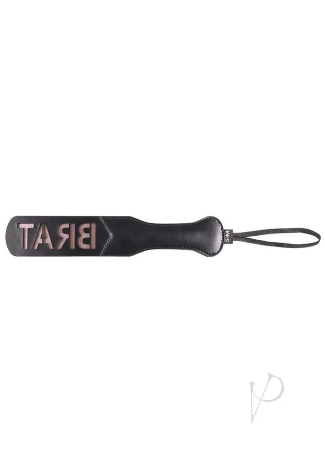 Sex And Mischief Vibrators Sex and Mischief Brat Paddle BlackRose Gold