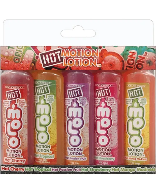 Sexual Health Wellbeing Doc Johnson Hot Motion Lotion Flavored Water Based Lubricant 1oz 5 Pack Sexual Health Wellbeing Doc Johnson Hot Motion Lotion Flavored Water Based Lubricant 1oz 5 Pack