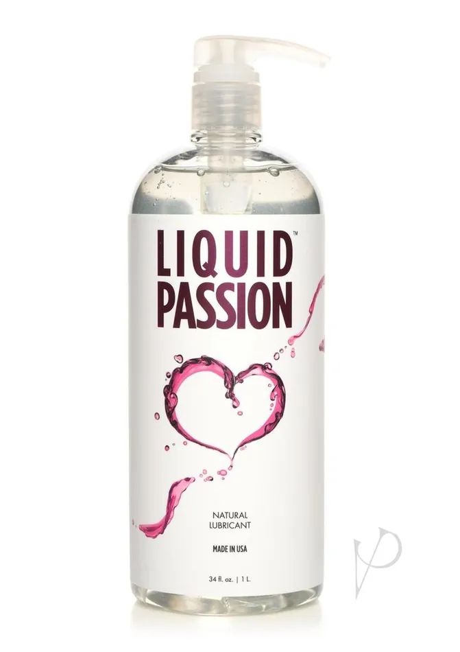 Sexual Health Wellbeing Passion Liquid Passion Natural Water Based Lubricant 34oz Sexual Health Wellbeing Passion Liquid Passion Natural Water Based Lubricant 34oz