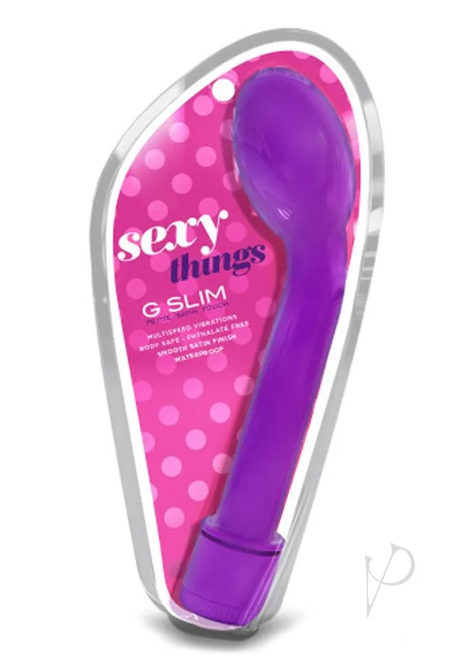 Sexy Things G Slim Petite GSpot Vibrator Purple Sexy Things Vibrators