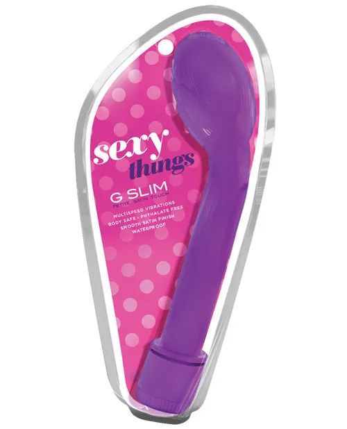 Sexy Things G Slim Petite GSpot Vibrator Purple Sexy Things Vibrators Sexy Things G Slim Petite GSpot Vibrator Purple Sexy Things Vibrators