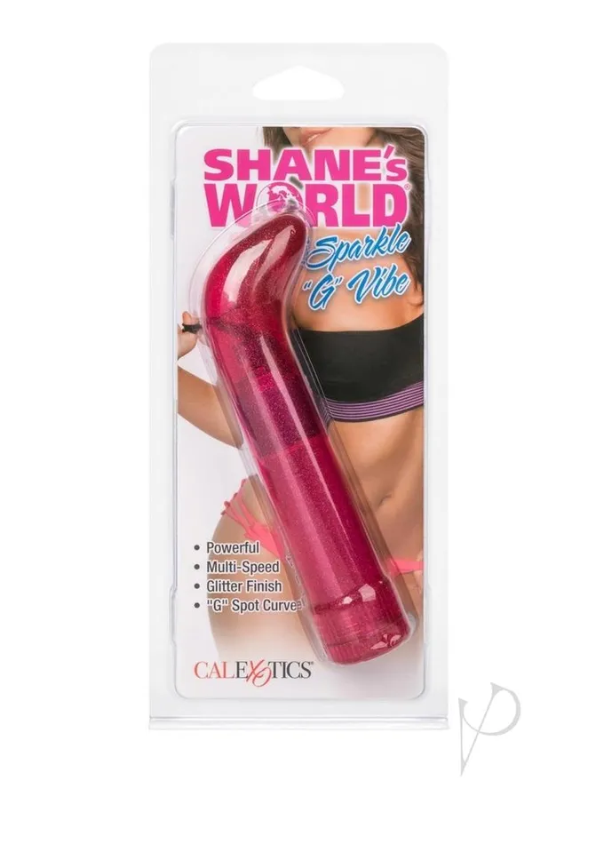 Shanes World Vibrators Shanes World Sparkle G GSpot Vibrator Pink