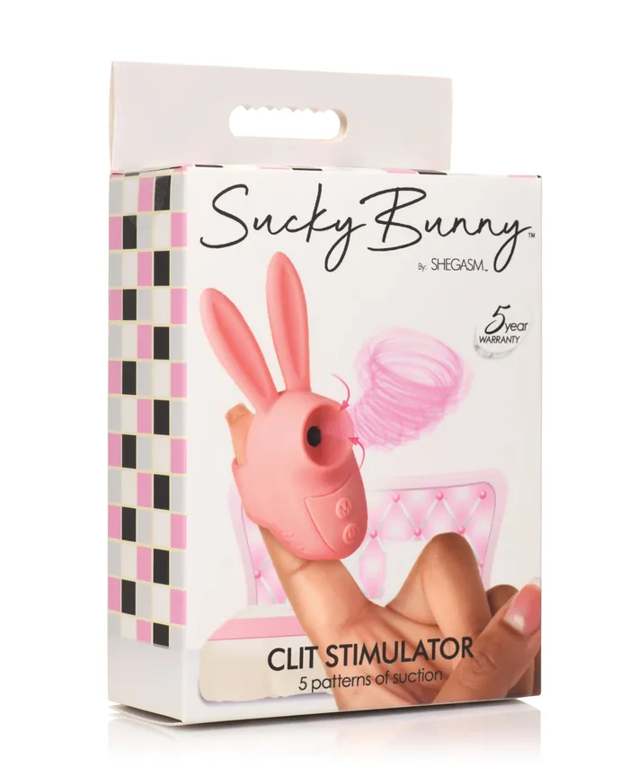 Shegasm Vibrators Shegasm Sucky Bunny Clit Stimulator Pink