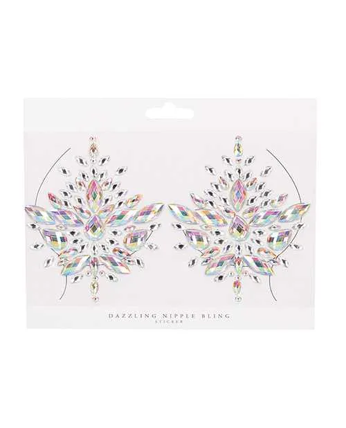 Shots Bliss Dazzling Nipple Bling Sticker OS Le Desir By Shots Vibrators