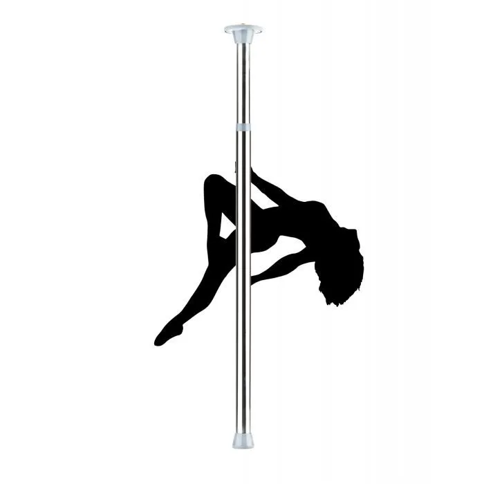 Shots Ouch Dance Pole Silver Ouch Dildos