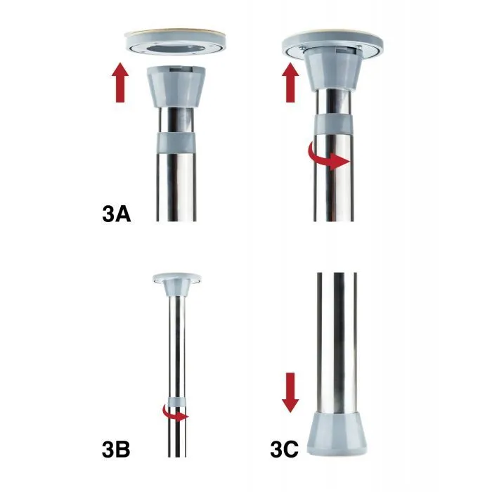 Shots Ouch Dance Pole Silver Ouch Dildos