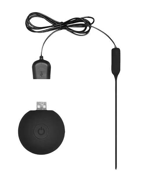 Shots Ouch Urethral Sounding Silicone Rechargeable Remote Controlled Vibrating Plug Black Ouch Anal Shots Ouch Urethral Sounding Silicone Rechargeable Remote Controlled Vibrating Plug Black Ouch Anal