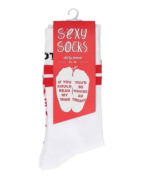 Shots Sexy Socks Dirty Mind Male Sexy Socks Vibrators