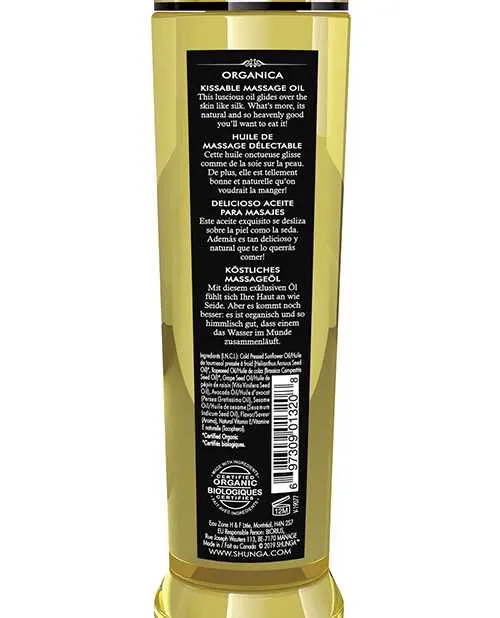 Shunga Organica Kissable Massage Oil 8 oz Maple Delight Shunga Couples Shunga Organica Kissable Massage Oil 8 oz Maple Delight Shunga Couples