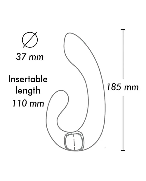 Shunga Shunga Miyo Intimate Massager Black Anal Shunga Shunga Miyo Intimate Massager Black Anal