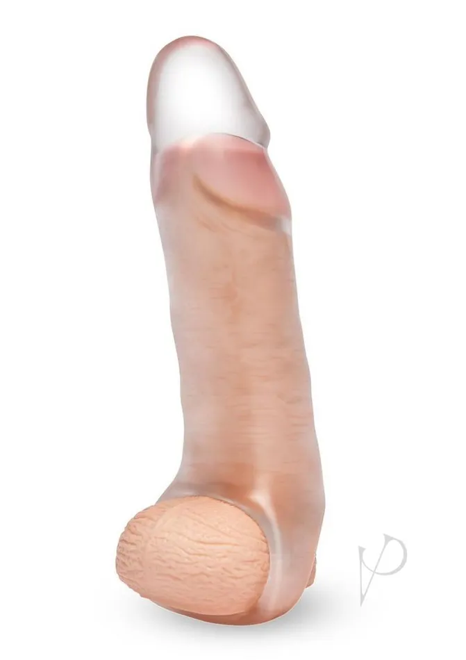 Size Up Girthy Clear View Penis Extender with Ball Loop 2in Size Up Male Sex Toys Size Up Girthy Clear View Penis Extender with Ball Loop 2in Size Up Male Sex Toys